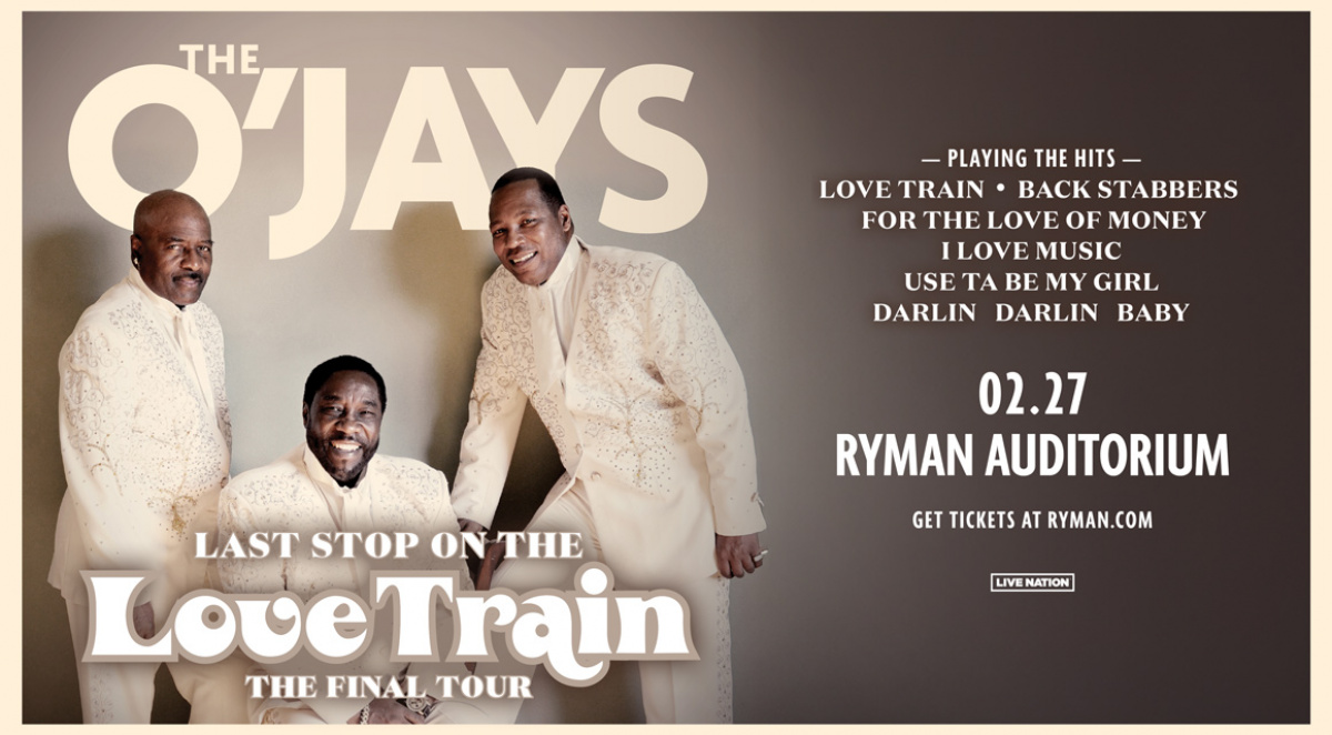 The O'Jays at The Ryman Auditorium